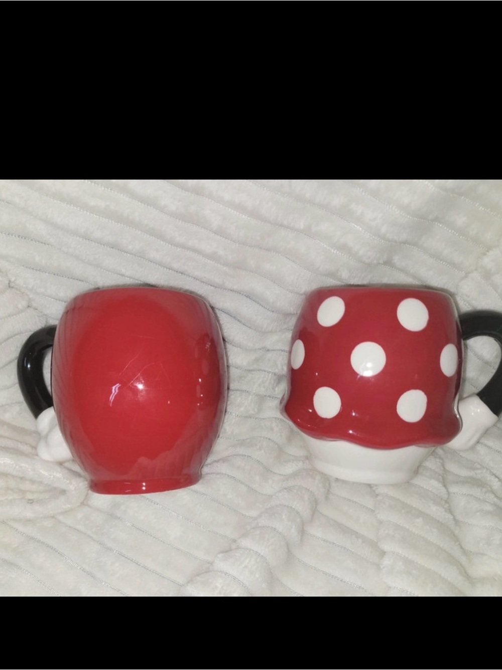 Mickey and Minnie Ceramic Mugs Set